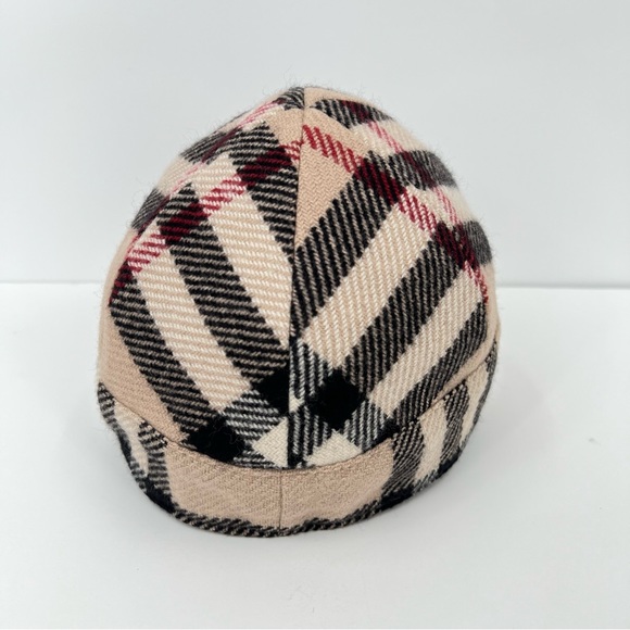 Burberry nova check hat cap wool cashmere blend small - Picture 3 of 12